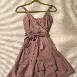 Hello Molly Satin Dress XS